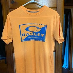 Mens Short Sleeve Orange T-Shirt